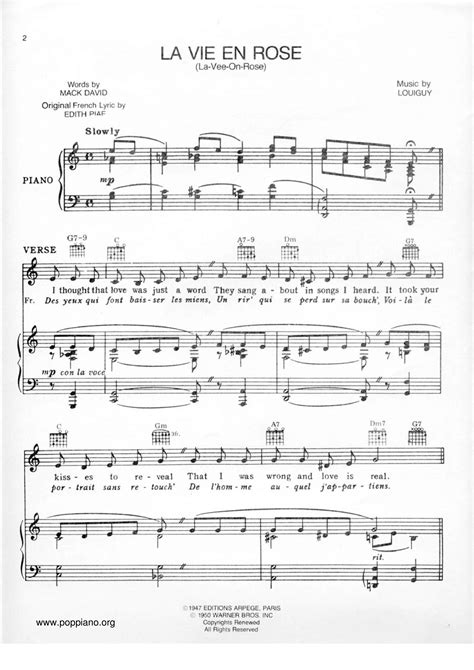 La vie en rose piano sheet music - If you’re a runner with a love for rock and roll music, the Rock and Roll Marathon Las Vegas is the perfect event for you. This annual race takes place on the famous Las Vegas Strip, making it an unforgettable experience.